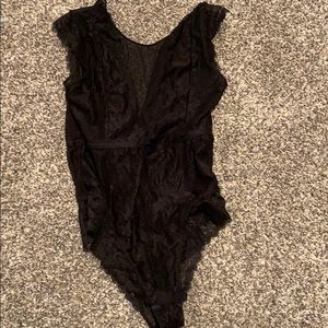 Lace body suit